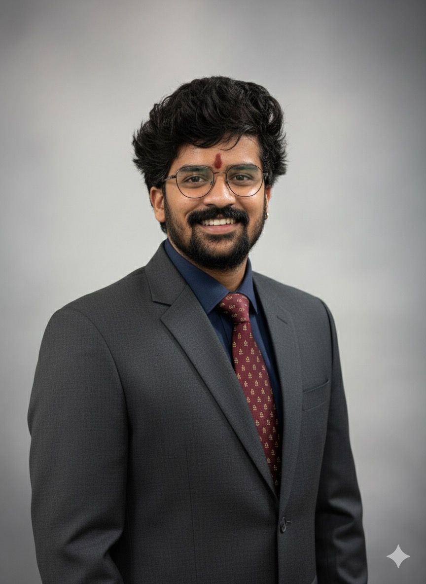 Ravi Teja P - Professional Headshot